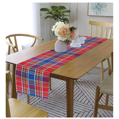 Generic Checkered Cotton Table Runners (Multicolor)