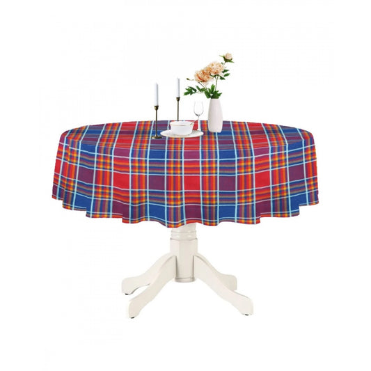 Generic Checkered Cotton Checks Table Cloth (Multicolor)