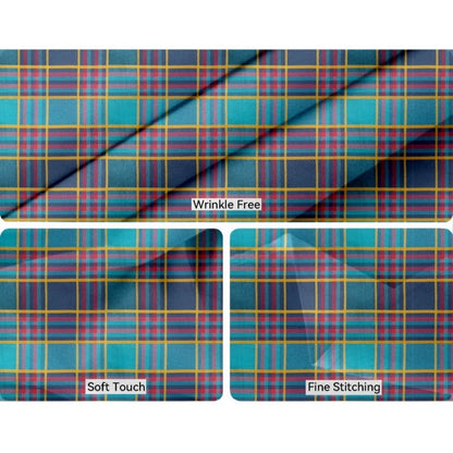 Generic Checkered Cotton Checks Table Cloth (Multicolor)