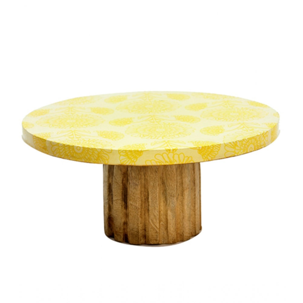 Roneclick Marigold Cake Stand (Yellow)