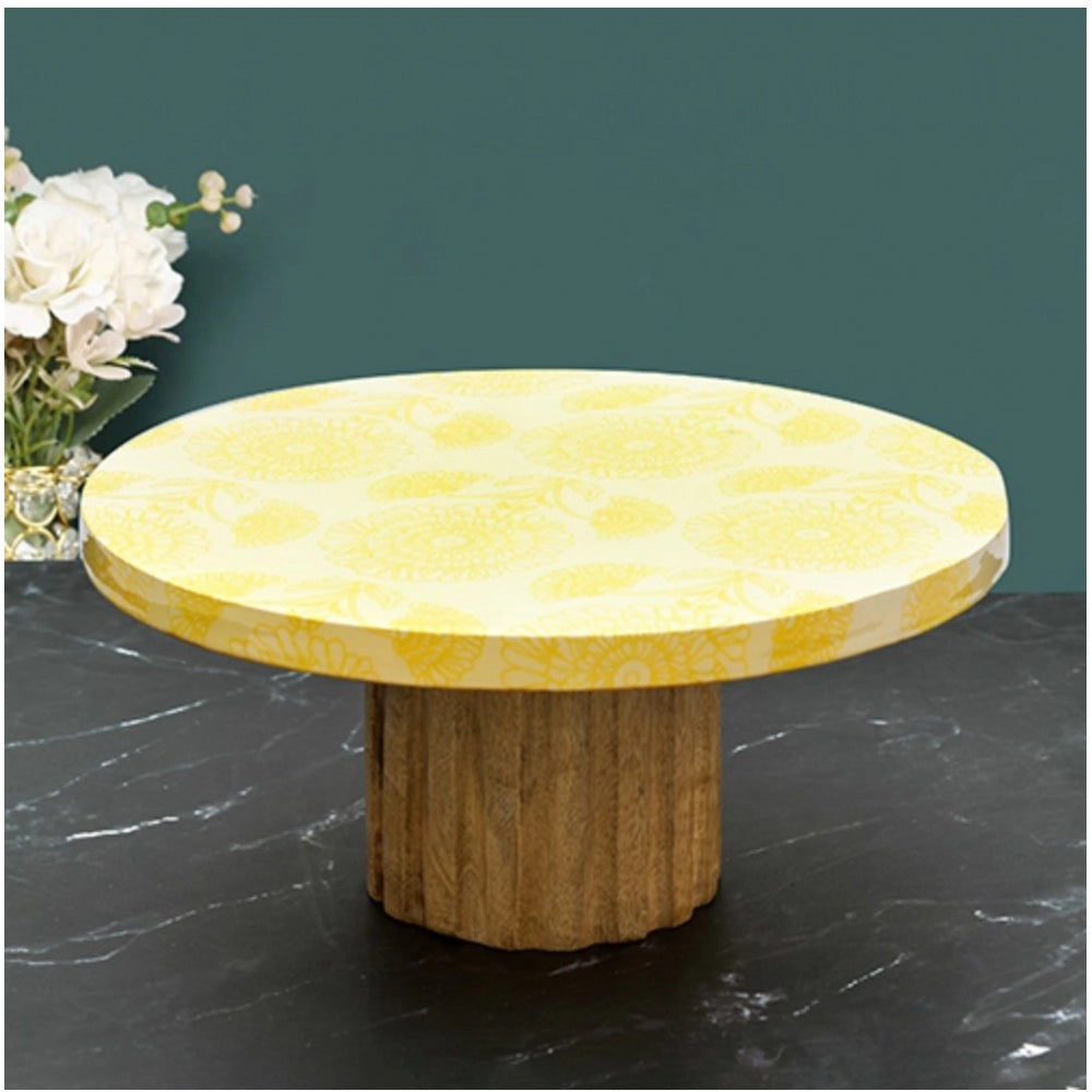 Roneclick Marigold Cake Stand (Yellow)