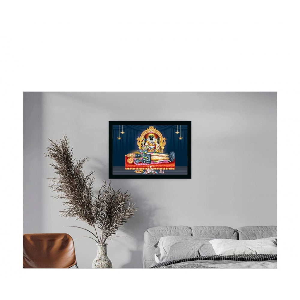 Generic Religious Painting with Synthetic Photo Frame (Multicolor)