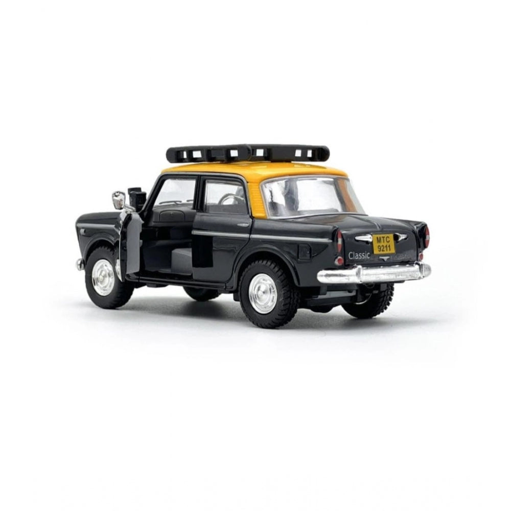 Roneclick Plastic Bombay Ambassador Taxi Car (Black)