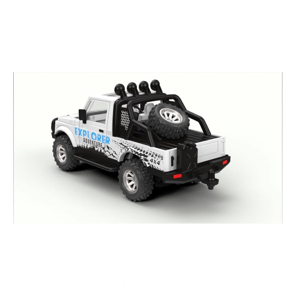 Roneclick Plastic Maruti Gypsy Sports Die Cast Model Open Ranger Jeep (Assorted)