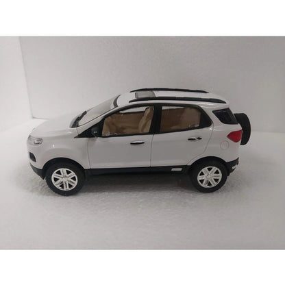 Roneclick Plastic Pull Back Action Sports Echo Suv Model Car (White)