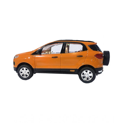 Roneclick Plastic Pull Back Action Spotz Echo Suv Model Car (Orange)