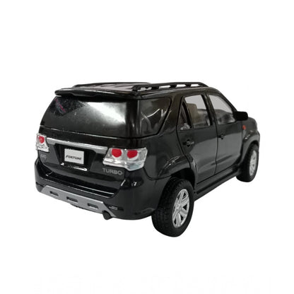 Roneclick Plastic Pull Back Action Suv Fortuner (Black)