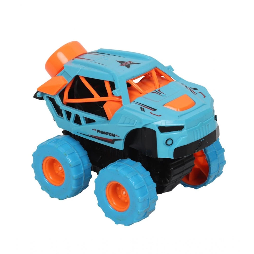 Roneclick Plastic Friction Powered Monster Truck Push  Go Off Road Car (Assorted)