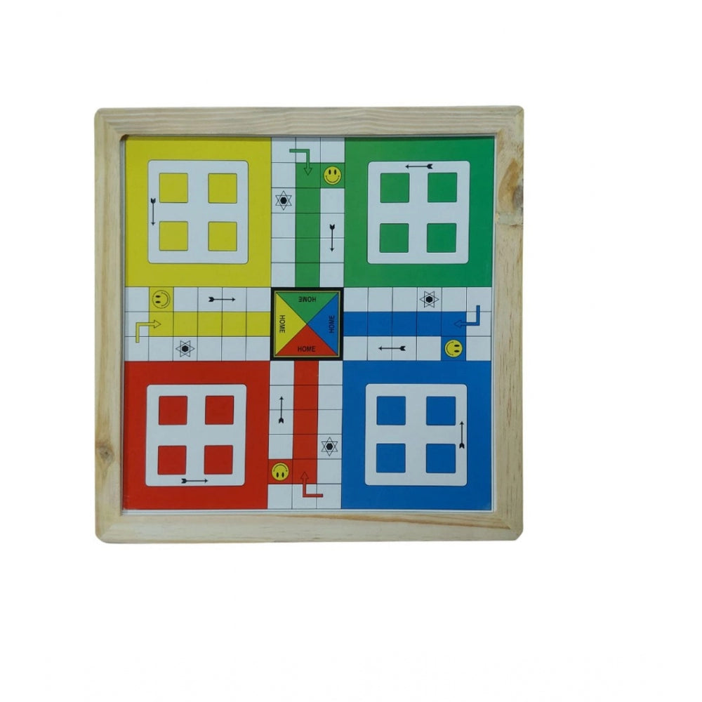 Roneclick Plastic Front And Back Ludo And Chess Board Games For Kids (Multicolor)