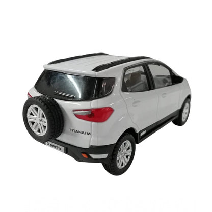 Roneclick Plastic Sports Echo Toy Car (White)