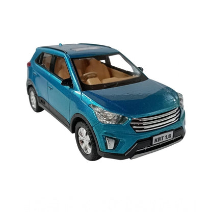 Roneclick Plastic Pull Back Action Model Car (Blue)