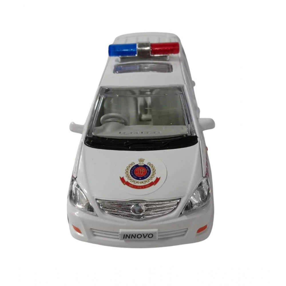 Roneclick Plastic Police Chess Vehicle (White)