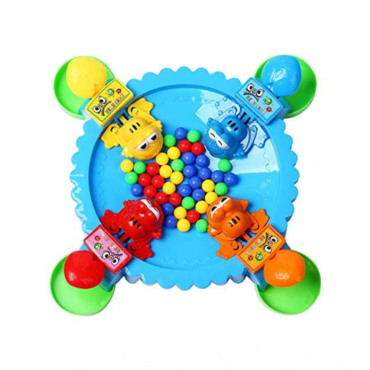 Roneclick Plastic Frog Eat Beans Game4 Players (Multicolor)