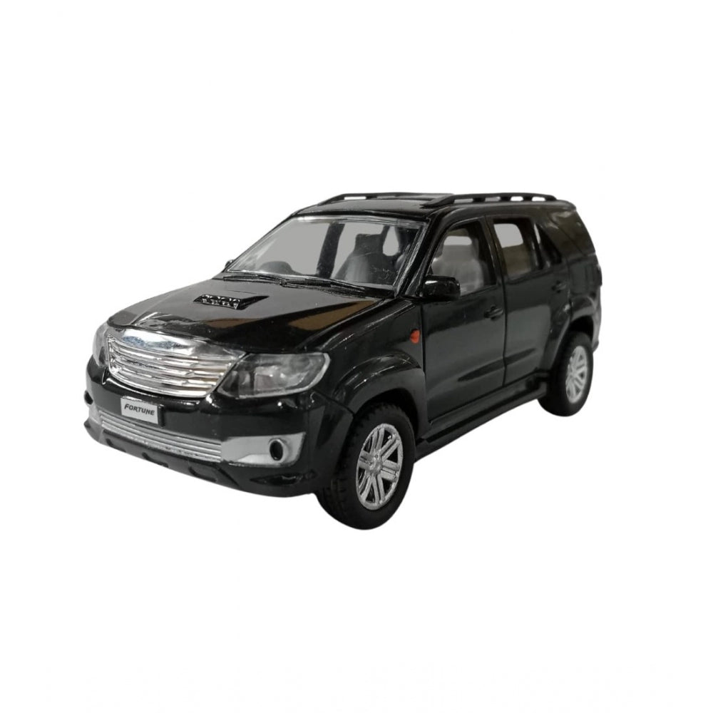 Roneclick Plastic Pull Back Action Suv Fortuner (Black)