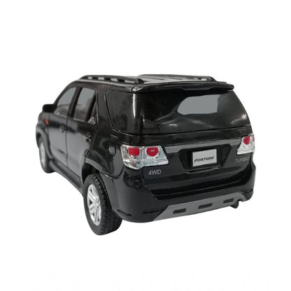 Roneclick Plastic Pull Back Action Suv Fortuner (Black)