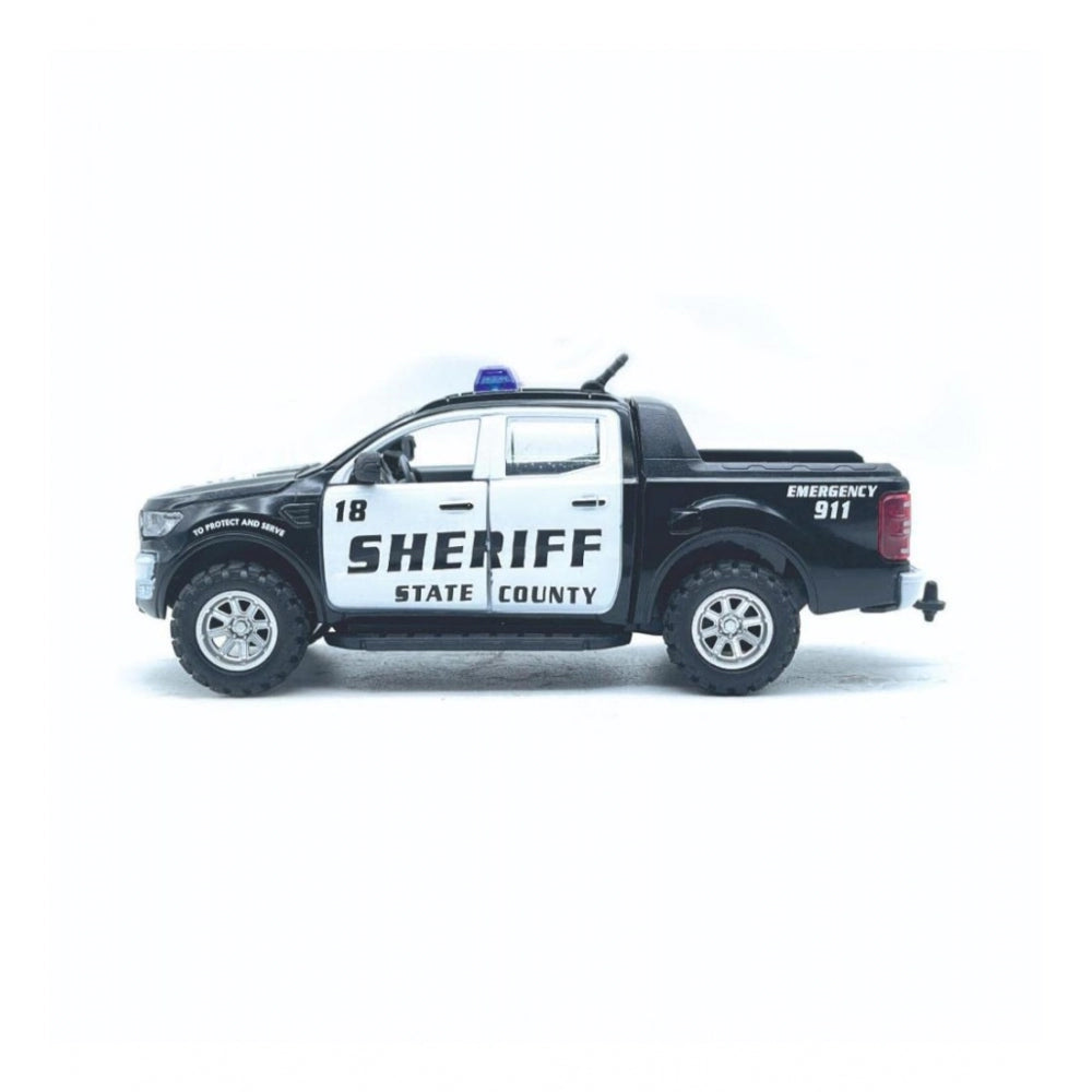 Roneclick Plastic Police Car Toys For Kids (Assorted)