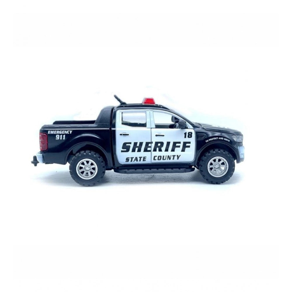 Roneclick Plastic Police Car Toys For Kids (Assorted)