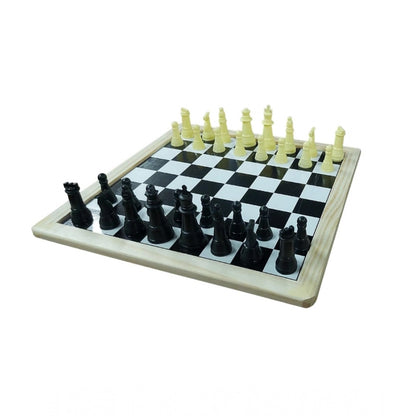 Roneclick Plastic Front And Back Ludo And Chess Board Games For Kids (Multicolor)