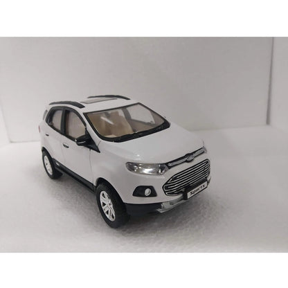 Roneclick Plastic Pull Back Action Sports Echo Suv Model Car (White)