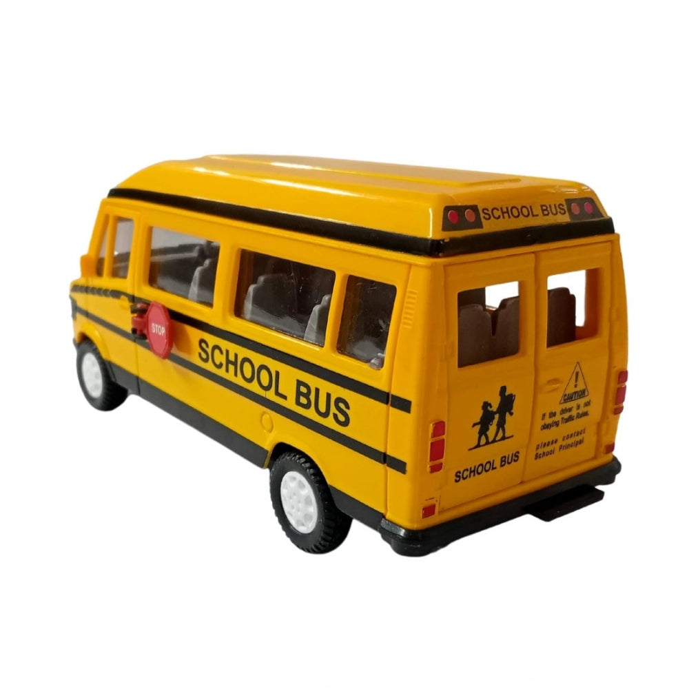 Roneclick Plastic School Bus For Kids (Yellow)