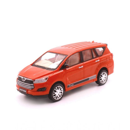 Roneclick Plastic Innova Crysta Pull Back Car (Red)