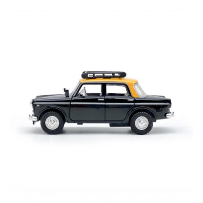 Roneclick Plastic Bombay Ambassador Taxi Car (Black)