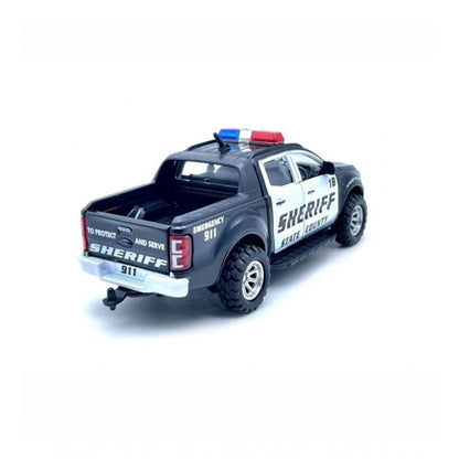 Roneclick Plastic Police Car Toys For Kids (Assorted)