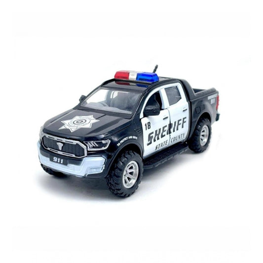 Roneclick Plastic Police Car Toys For Kids (Assorted)