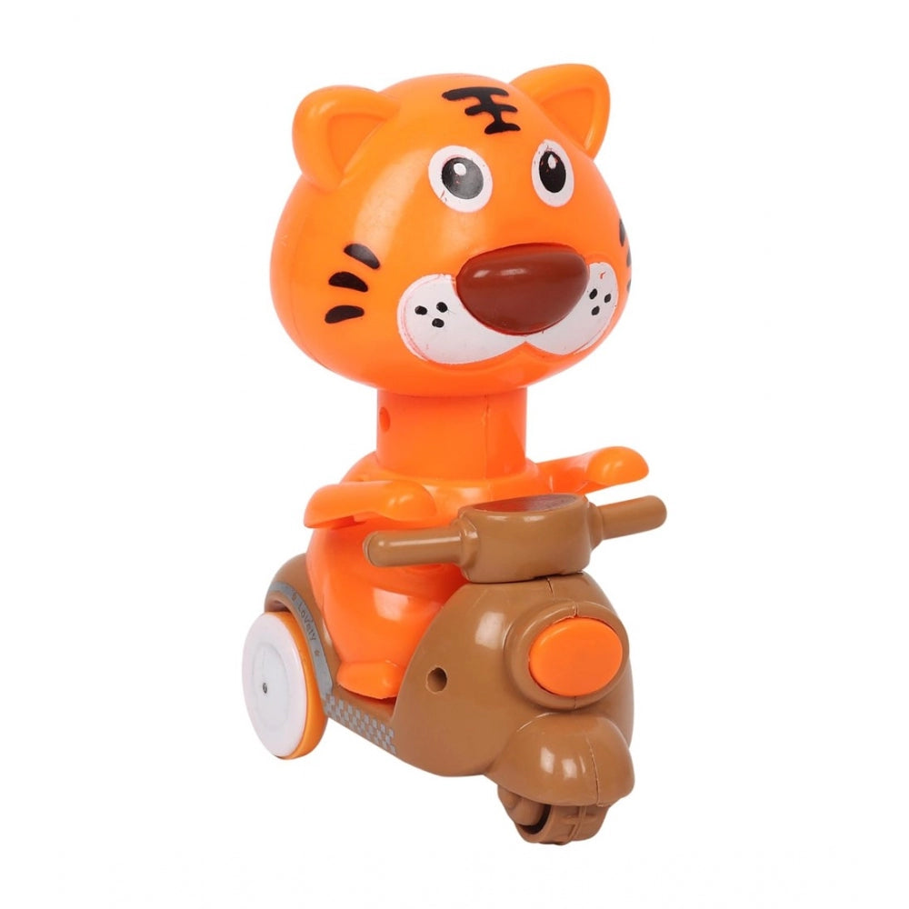 Roneclick Plastic Kitty Push And Go Friction Toy For Kids (Assorted)