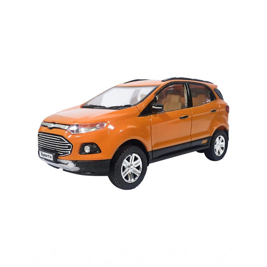 Roneclick Plastic Pull Back Action Spotz Echo Suv Model Car (Orange)