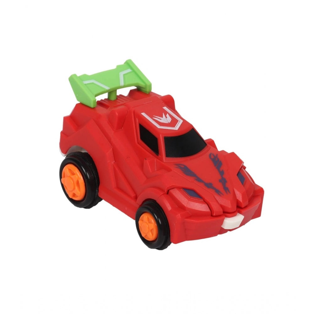 Generic Plastic Transformer Robot Car (Multicolor)