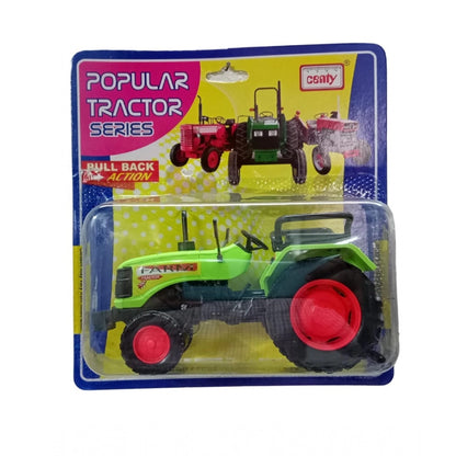 Roneclick Plastic Construction Farm Tractor (Green)