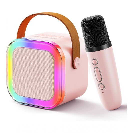 Roneclick Plastic Speaker With 1 Wireless Microphones  (Multicolor)