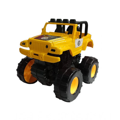 Roneclick Plastic Powered Jumping Police Jeep Car (Assorted)