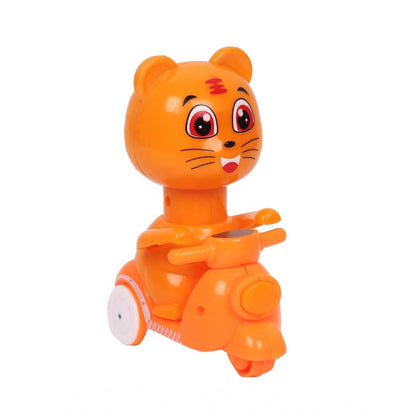 Roneclick Plastic Kitty Push And Go Friction Toy For Kids (Assorted)