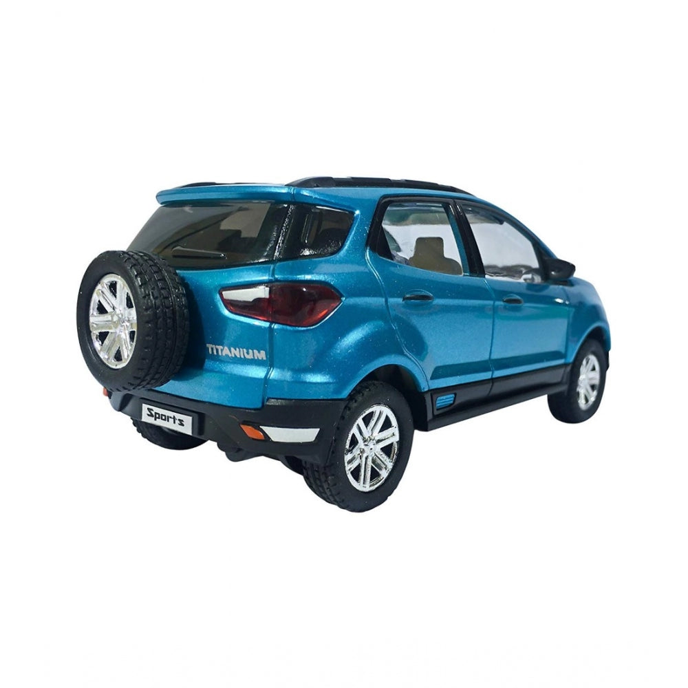 Roneclick Plastic Pull Back Action Sports Echo Suv Model Car (Blue)