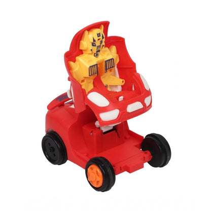 Roneclick Plastic Transformer Robot Car (Multicolor)