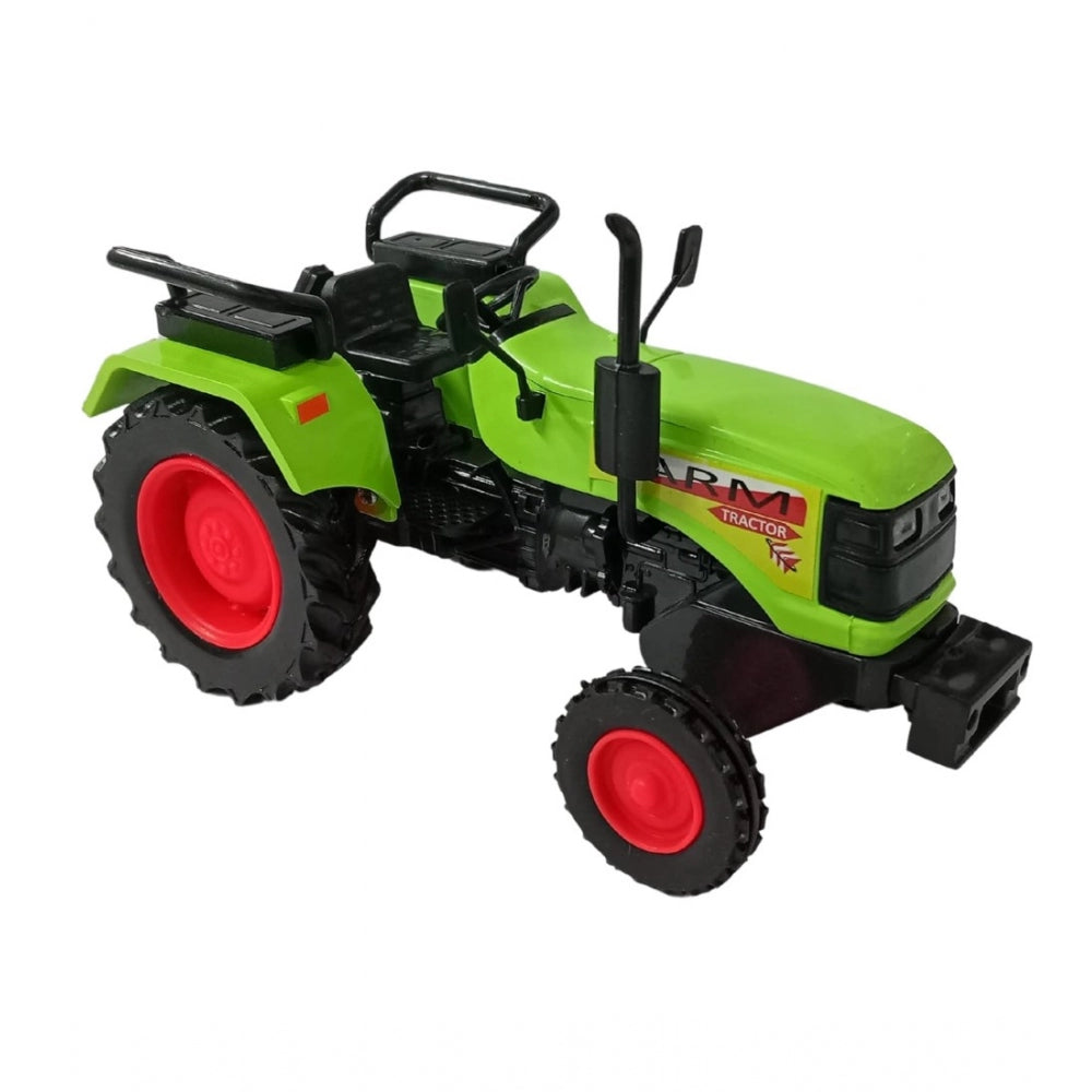 Roneclick Plastic Construction Farm Tractor (Green)