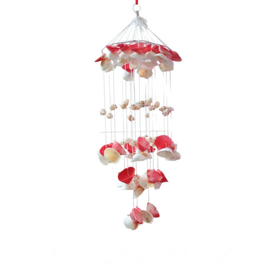 Roneclick Seashell Shellkrafts Home Decor (Red)