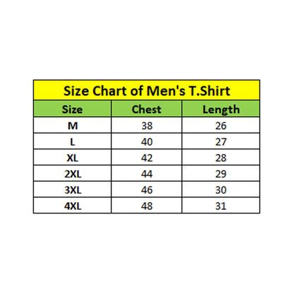 Roneclick Men's Casual Short Sleeves Cotton Round Neck T-shirt (Black)