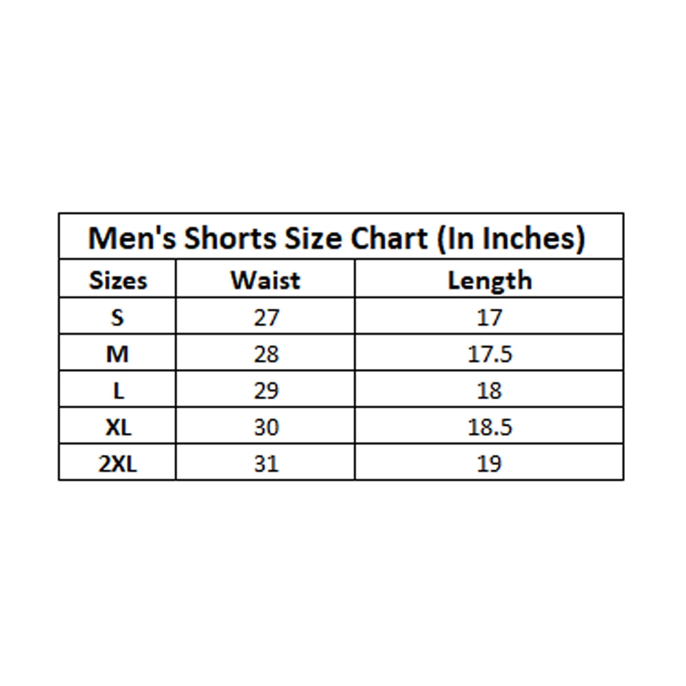 Roneclick Men's Solid Polyester Above Knee Shorts (Black)