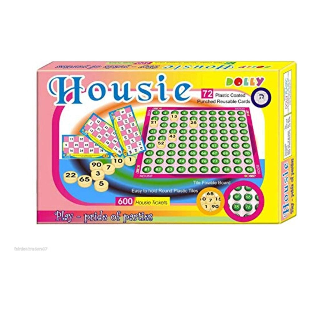 Housie Play-Pride Of Parties |  Paper, Plastic Toys |  Board Games | 5+ Years