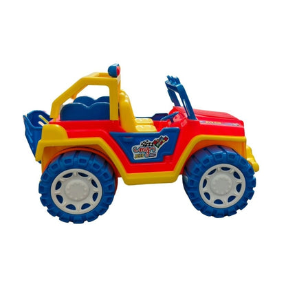 Jeep Toy Friction Power |   Plastic  |   Toys| 1+ Years