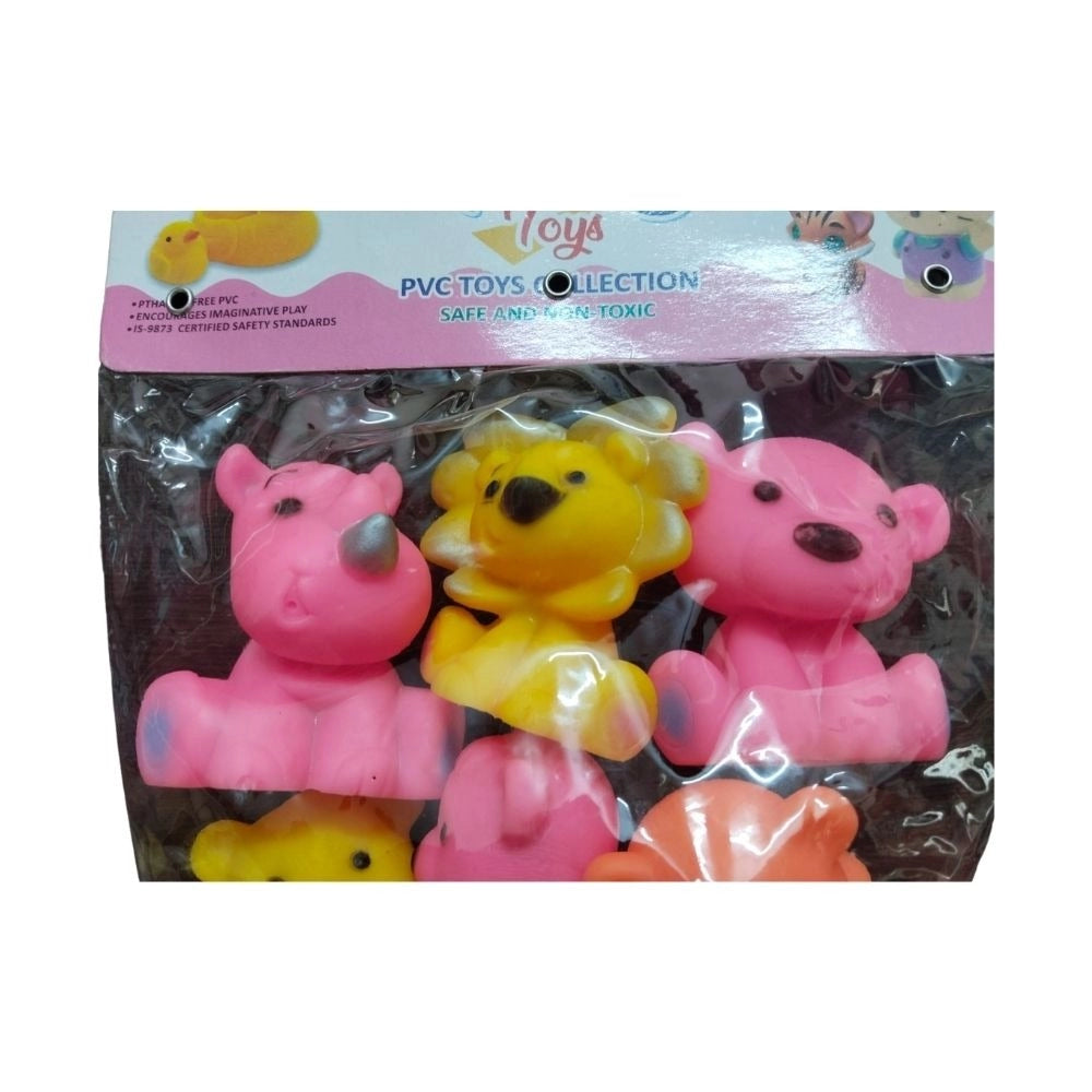 Bears And Dogs Chu Chu Toys |   Rubber  |   Toys| 6+ Months