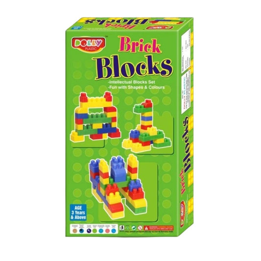 Brick Blocks | Plastic | Educational Toys | 3+ Years