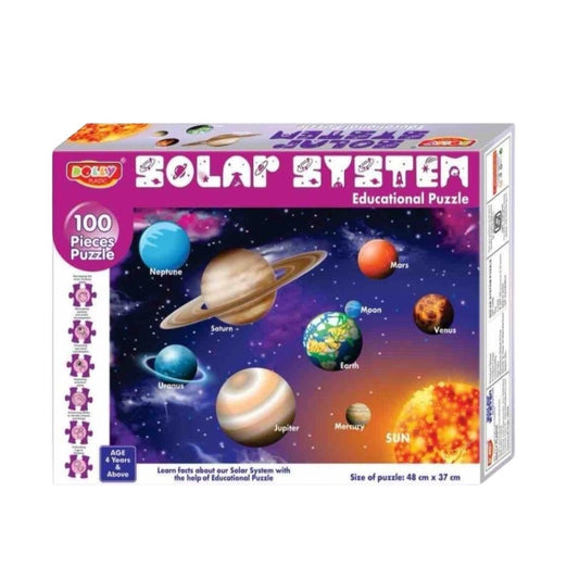 Solar System Puzzle | Cardboard | Educational Toys | 3+ Years