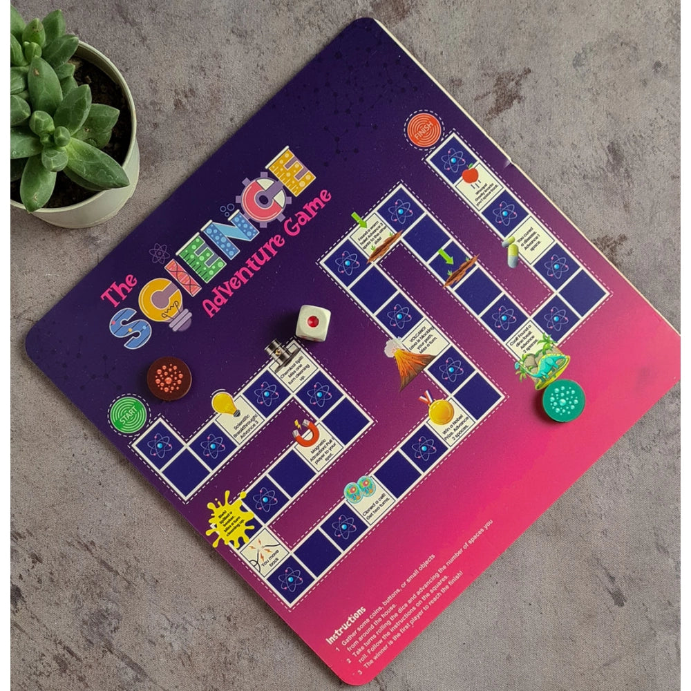 Roneclick Science Experiment Wooden Board Game Toys (MultiColor)