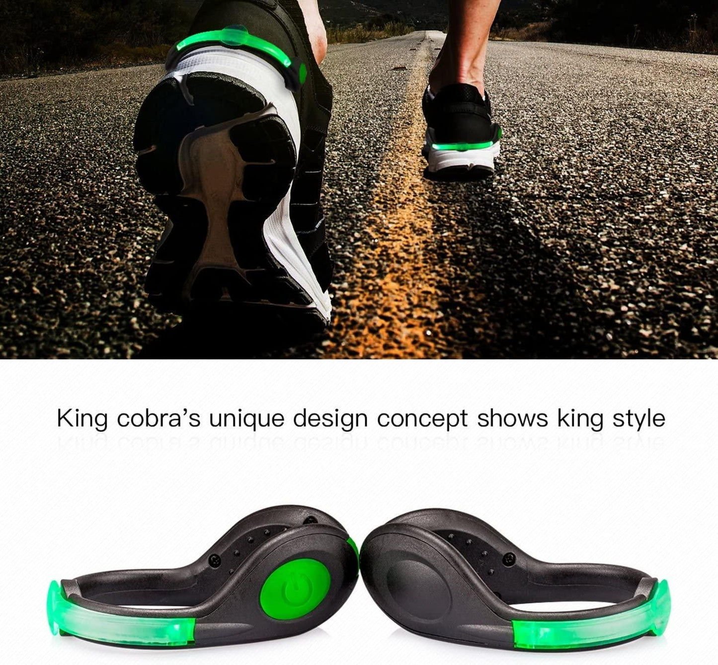 LED Shoes Clip Lights USB Charging