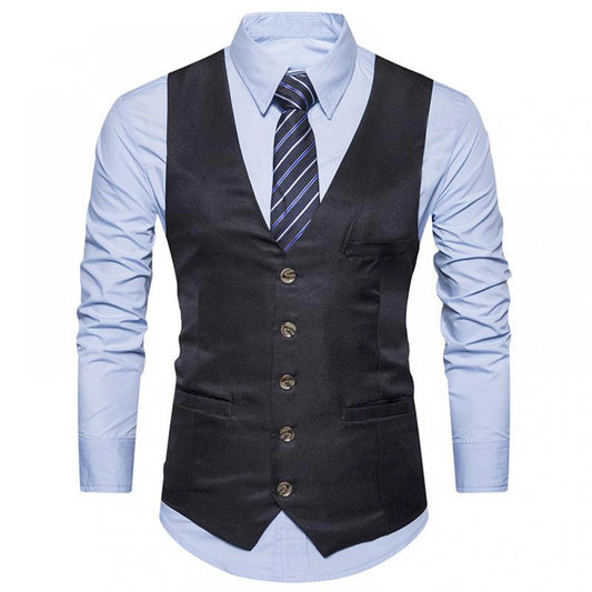 Black Color Men's Party Wear waistcoat Ethnic Jacket