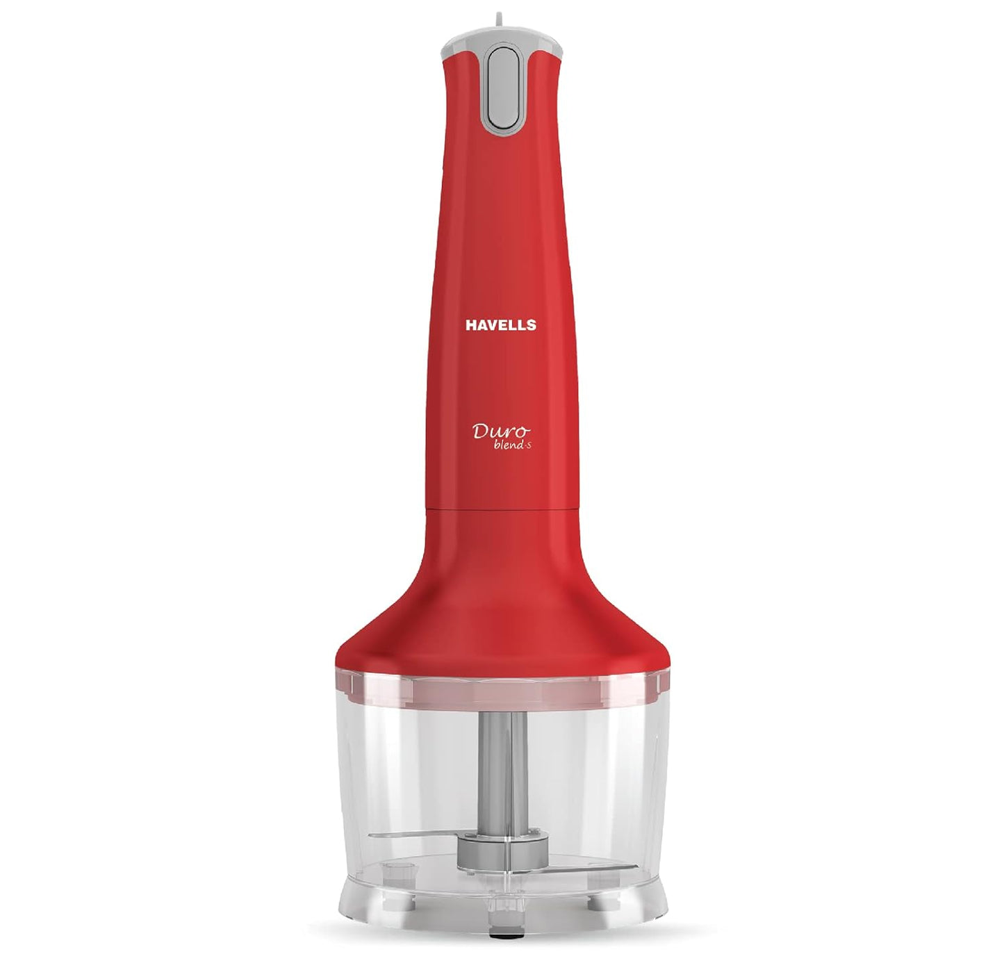 Havells duro blend s with chopper 300 W Chopper, Hand Blender  (Red)